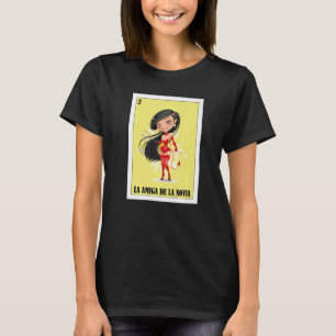 T-shirt Mexicaine pour Mariages La Amiga De La Novia