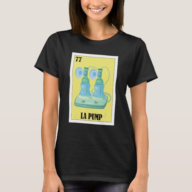 T-shirt Mexicaine pour Moms La Pump (Devant)