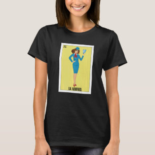 T-shirt Mexicaine pour Stewardesses La Azafata 1
