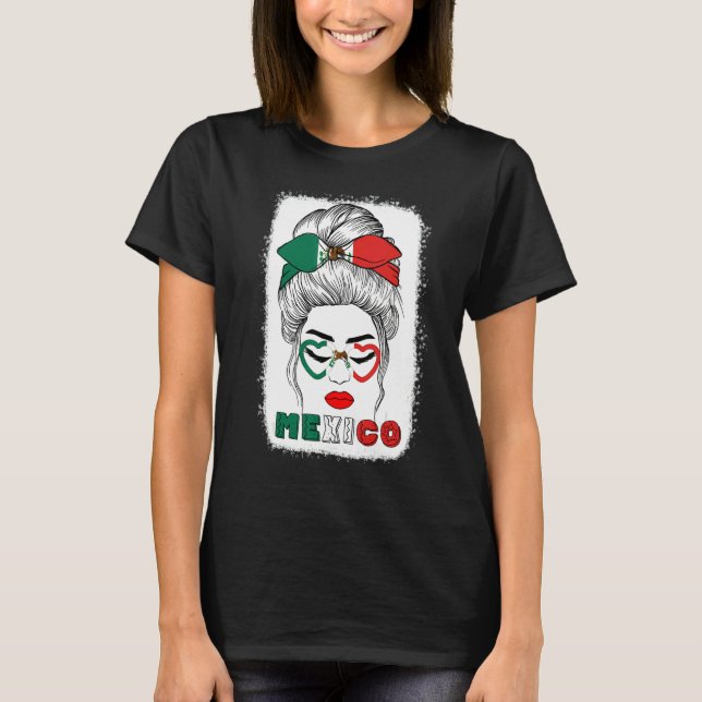 T-shirt Mexican flag 16th September Mexico Independence Da (Devant)