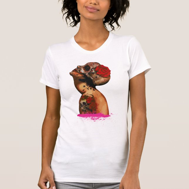 T-shirt mexican woman (Devant)