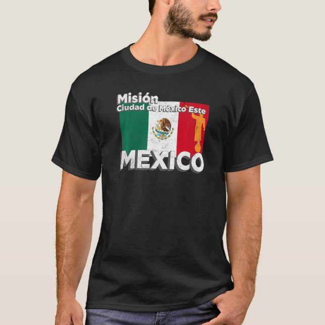 T-shirt Mexico Ciudad de Mexico East Este LDS Mission Miss (Devant)