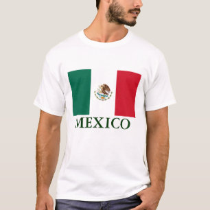 T-shirt Mexico Flag Mens