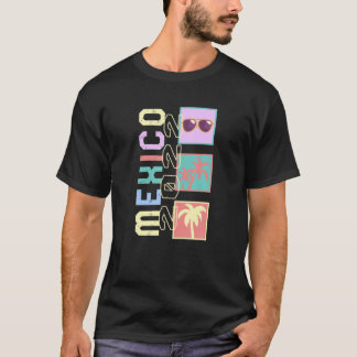 T-shirt Mexique 2022 Vacances Mexique Famille Correspondan