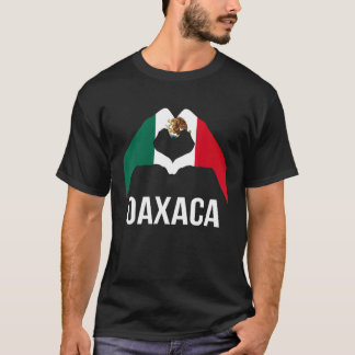 T-shirt Mexique Drapeau Love Oaxaca Mexique Vacances