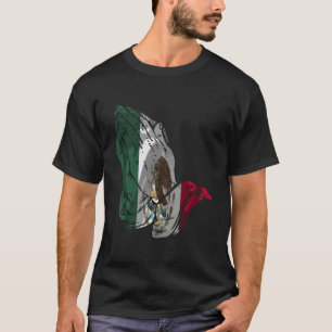 T-shirt Mexique Drapeau Mains De Prière