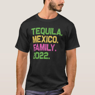 T-shirt Mexique Famille Vacances 2022 1