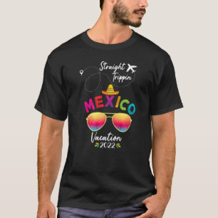 T-shirt Mexique Famille vacances Cancun 2022 Trippi droit