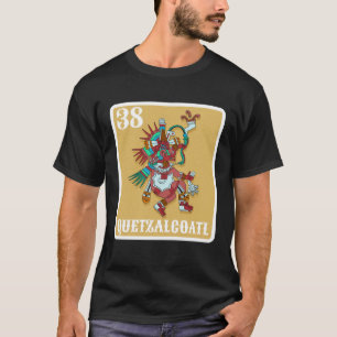 T-shirt Mexique Lottery Quetzalcoatl Aztec dieux Mexique L