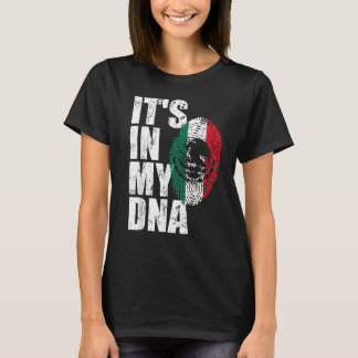 T-shirt Mexique Mexique Drapeau ADN Fan Love