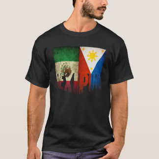 T-shirt Mexique Mexique Philippines Patrimoine américain