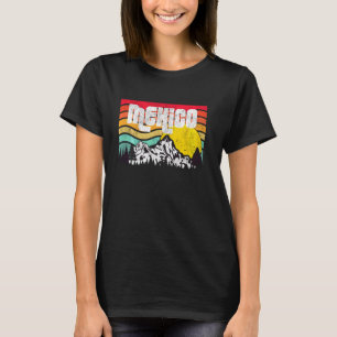 T-shirt Mexique Montagnes Sierra Madre Forêts Soleils Vint