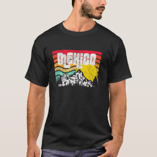 T-shirt Mexique Montagnes Sierra Madre Forêts Soleils Vint
