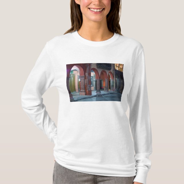 T-shirt Mexique, San Miguel de Allende, Le Jardin, (Devant)