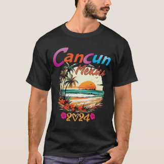 T-shirt Mexique Vacation 2024, Cancun Mexique 2024 Souveni