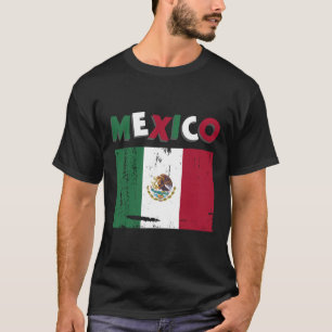 T-shirt Mexique Vintage Mexicaine Flag Pride Casquette Jer