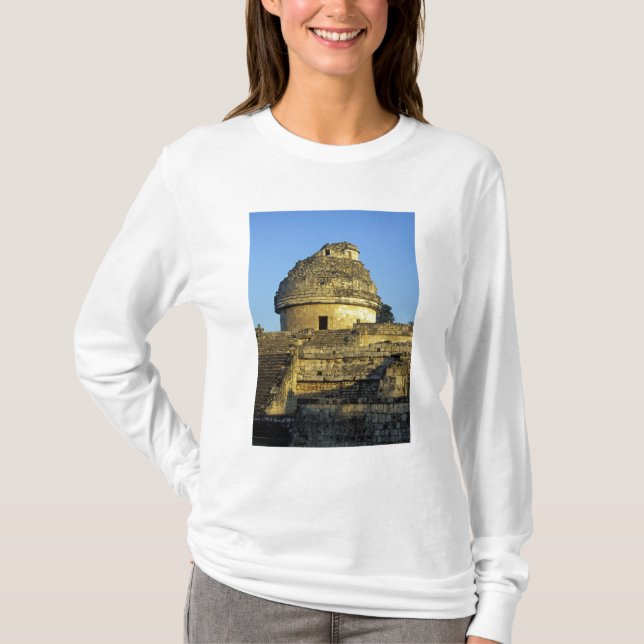 T-shirt Mexique, Yucatan. Caracol : astronomique (Devant)