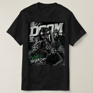 T-shirt MF DOOM Villain Ne Meurt Jamais Vintage Bootleg Ra