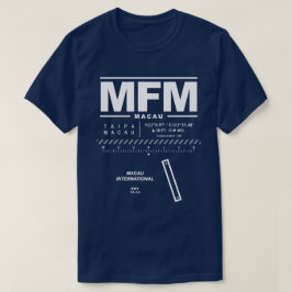 T-shirt MFM de l'aéroport international de Macao