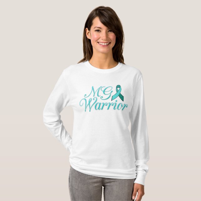 T-shirt MG Chemise de sensibilisation Myasthenia Gravis (Devant entier)