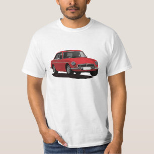 T-shirt MG MGB GT - rouge