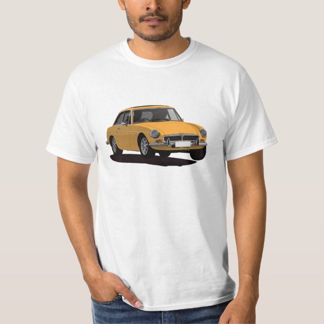 T-shirt MGB GT - orange - marron - sélectionnez une couleu (Devant)