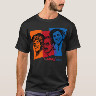 T-shirt MGM Marx Brothers TriColor