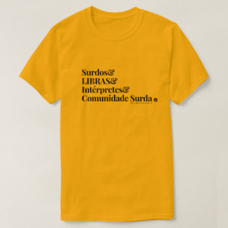 T-shirt MH basic - La communauté Sourde