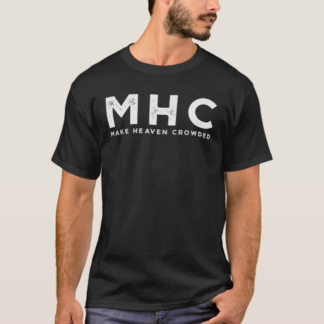 T-shirt MHC Make Heaven Crowded Retro Feel Christian for M (Devant)