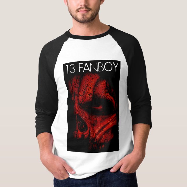 T-shirt Mi chemise de douille de 13 Fanboy (Devant)