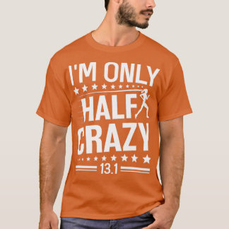 T-shirt Mi-marathon amusant Hommes femmes coureur marathon