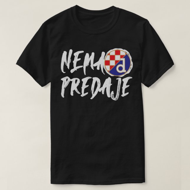 T-shirt Mi Smo Dinamo Zagreb Nema predaje Footba croate (Design devant)