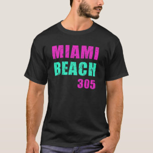 T-shirt Miami Beach 305