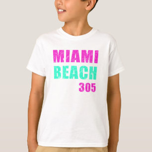 T-shirt Miami Beach 305
