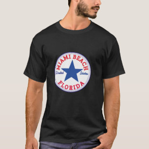T-shirt MIAMI BEACH FLORIDA Etats-Unis d'Amérique USA f