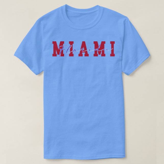 T-shirt Miami City (Design devant)