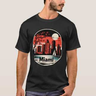 T-shirt Miami City Floride USA