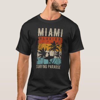 T-shirt Miami Florida Surfing Paradise Miami