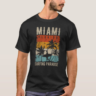 T-shirt Miami Florida Surfing Paradise Miami