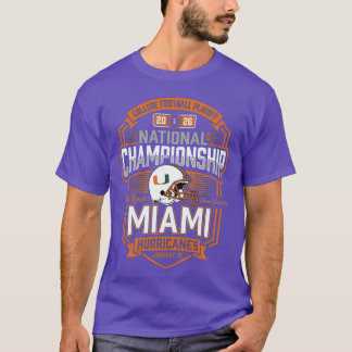 T-shirt Miami Hurricanes CFP National Championship 2026 bo