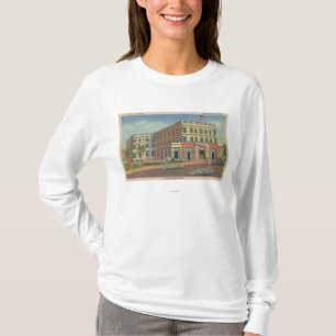 T-shirt Miami, la Floride - vue extérieure d'hôtel Astor