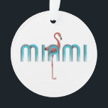 T-SHIRT Miami Ornament<br><div class="desc">Coole Farben. Neontext. Wurf in einem Flamingo und Sie haben Miami. Wenn Sie Liebe die Stadt der Strände, der hellen Farben und des ganzen Loses Spaßes, dann diese Entwürfe für Ihre folgende Miami-Reise oder Zuhause basierte Liebe erhalten.</div>