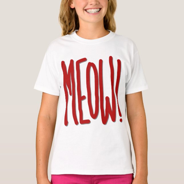 T-shirt Miaou ! (Devant)
