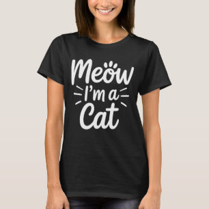 T-shirt Miaou je suis un costume drôle d'Halloween de chat