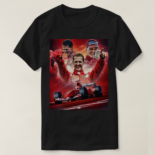 T-SHIRT MICHAEL SCHUMACHER (Design devant)