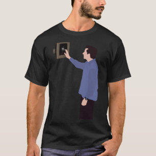T-shirt Michael Scott et son écran plasma de 200 $. Classe