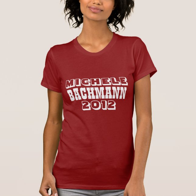 T-shirt Michele Bachmann 2012 (Devant)