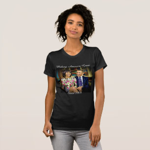 T-shirt Michelle et Barack Obama, rendant l'Amérique