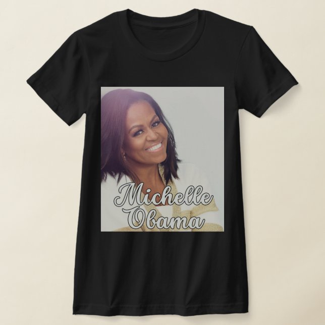 T-shirt Michelle Obama (Poser)