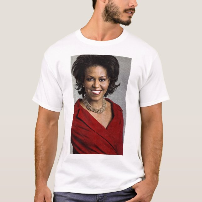 T-SHIRT MICHELLE OBAMA (Vorderseite)